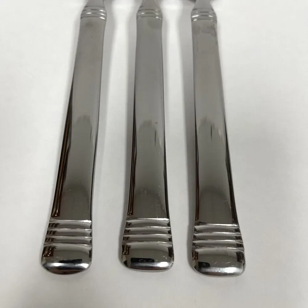 Fitz and Floyd Everyday Bistro‎ Vietnam Silver Forks Lot of 3